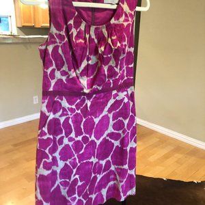 LOFT Business / Cocktail Dress - Pink Animal Print - Classy! NWOT!!